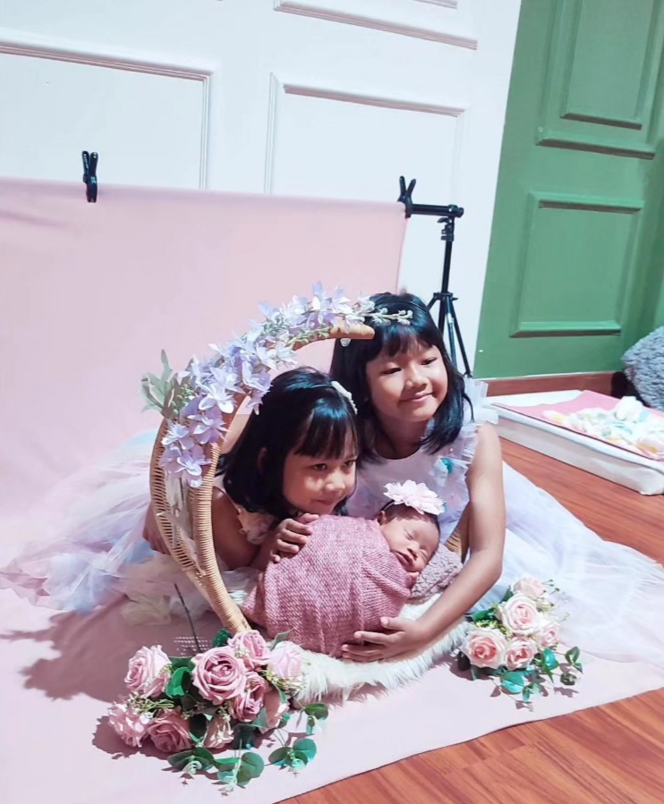 Proses Pemotretan Bayi Lembut